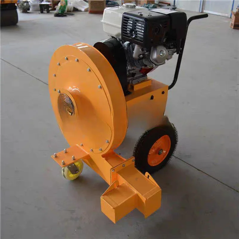 Asciugacapelli da strada a benzina, asciugacapelli da strada spinta a mano