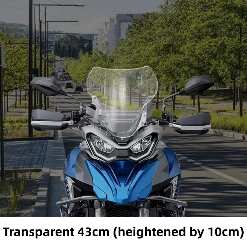 【Perfect fit】For QJMOTOR SRT750/SRT800 windshield modification, chest protector, and rain shield.