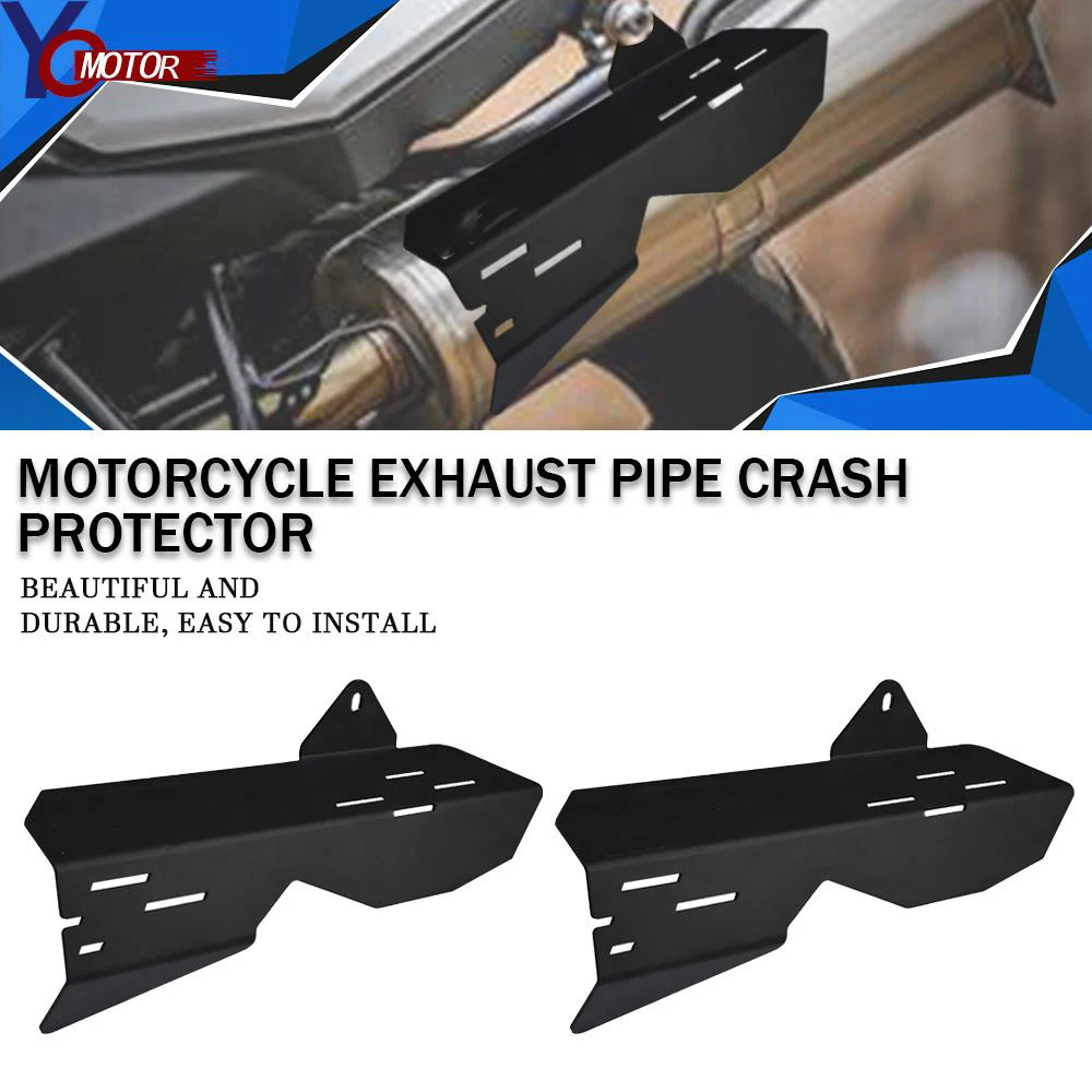 Motorcycle Exhaust Pipe Protector Heat Shield Cover Guard Anti-scalding Accessories For BMW F650GS F700GS ADV F800GS Adventure