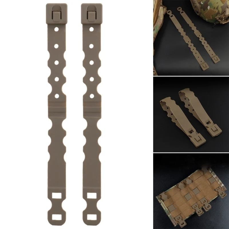 

Tactical Molle System Malice Clips Strap Buckle Accessories Hunting Durable Nylon Quick Release Strip Fits For Magazine Pouch