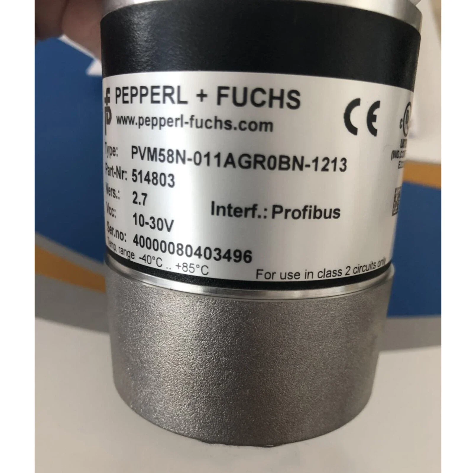 

Многооборотный абсолютный энкодер PVM58N-011AGR0BN-1213 514803