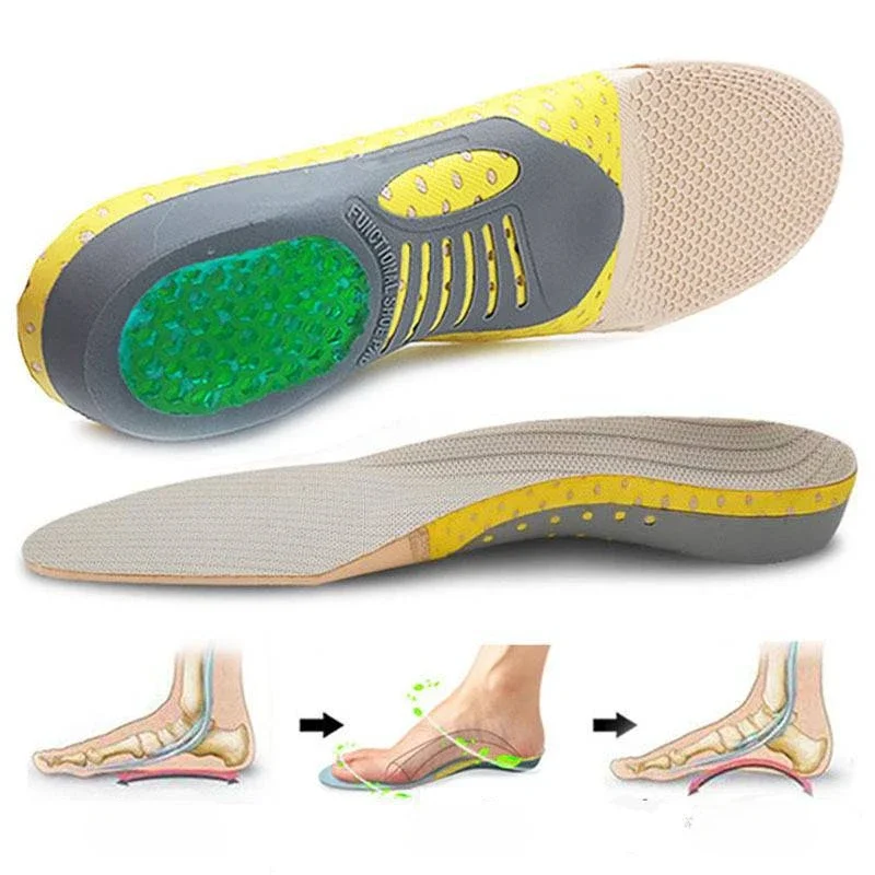 

Orthotic Insole Arch Support Flatfoot Orthopedic Insoles Feet Ease Pressure of Air Movement Damping Cushion Padding Insole