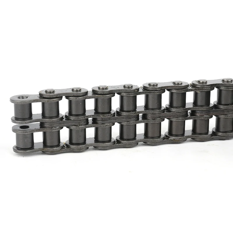 Short Pitch Double Rows Roller Chain, Industrial Transmission Drive Chains, 06B-2, 1.5 m, 45 # Steel, 1Pc