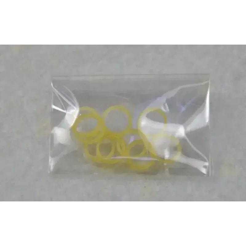 50 stuks Natuurlijke Latex Elastiekjes Voor REO Cookies Magic Bite Coin & Opvouwbare Munten Kwart Magic Accessoires Gimmick