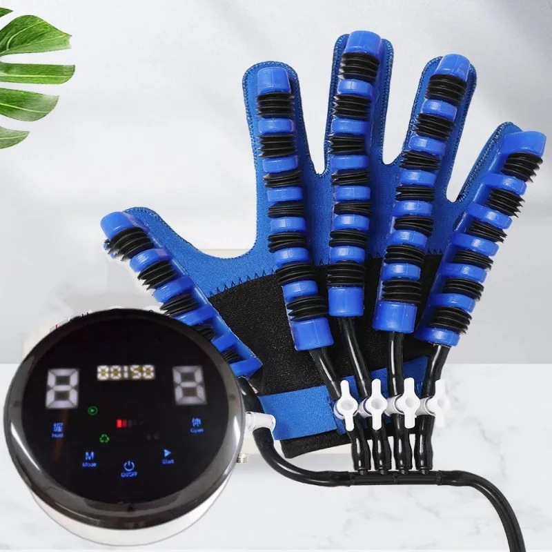 robot rehabilitation therapy gloves stroke device robotic pneumatic single rehabilitation finger therapy gloves