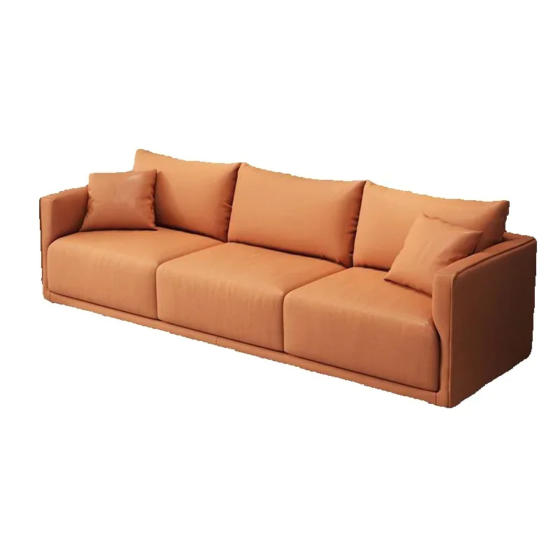 Designer Nordic Style Sofa Filler Living Room Glamour L Shape Modern Sofa Puffs Chaise Lounge Nordic Divano Salon Furniture