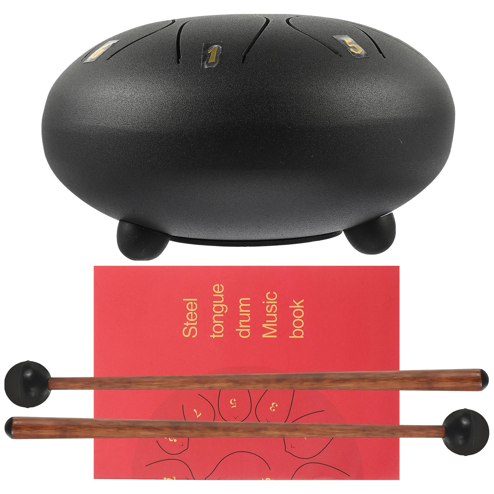 

1Set Ethereal Drum Small Tongue Drum Creative Percussion Instrument for Music Lovers Stable Timbre Stress Release Tool