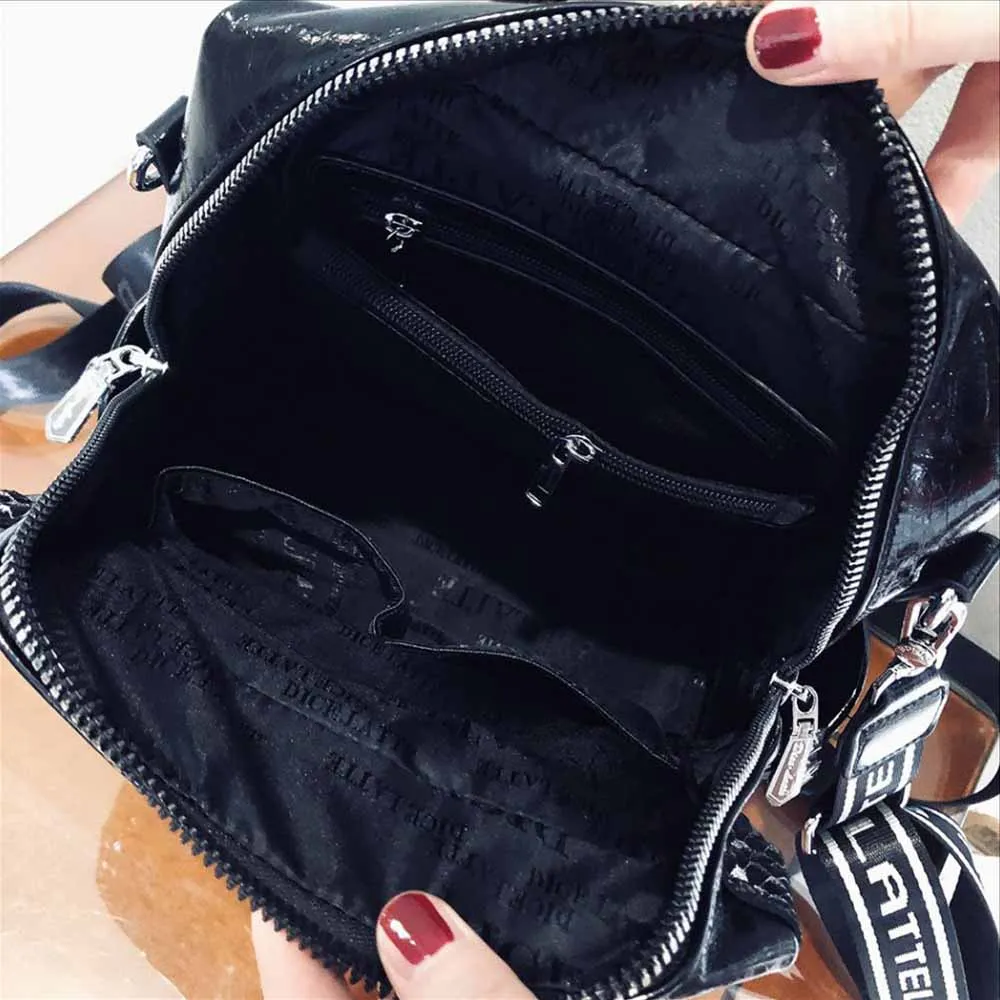 Zaino vintage da donna di lusso Borsa a tracolla di marca multifunzionale da donna Zaino grande in vera pelle di qualità alla moda Mochilas