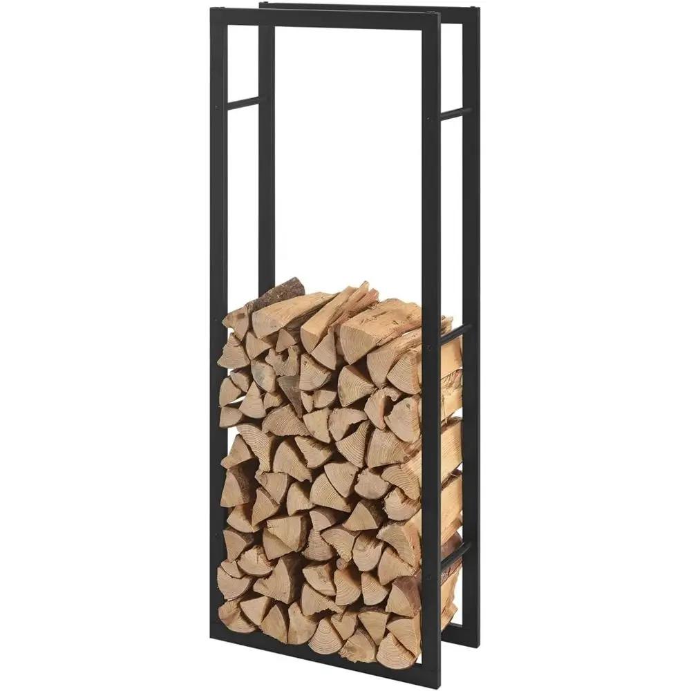 ชั้นวางไม้สำหรับเก็บฟืน โครงเหล็ก