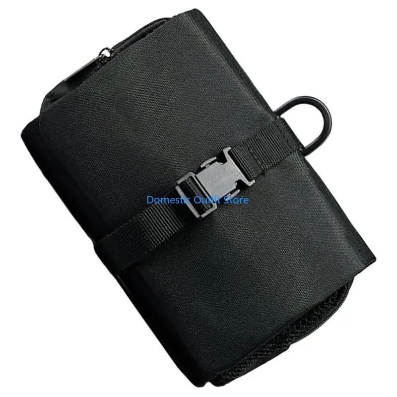 

Portable Cosmetic Bag for Full Size Toiletries Foldable Toiletry 68TC