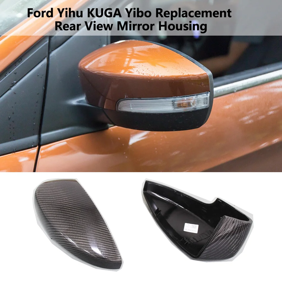 

For Ford Yihu And Yibo Carbon Fiber Replacement Rearview Mirror Housing