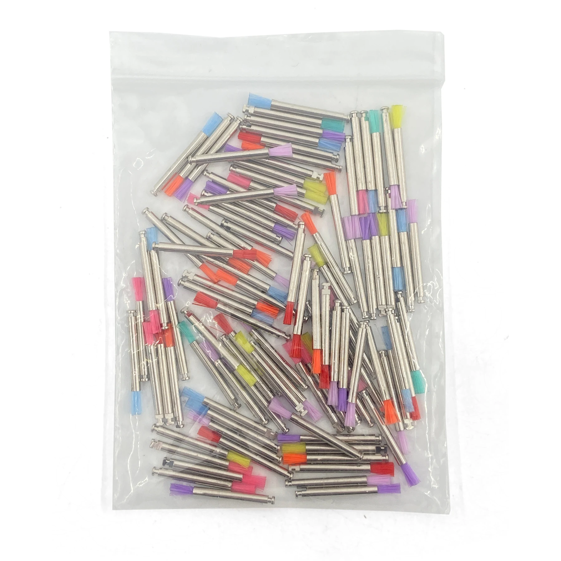 50pcs/Set WELLCK Dental Materials Prophy  Brush Micro RA Color Prophylaxis White Nylon Cup Dentistry  Dentist