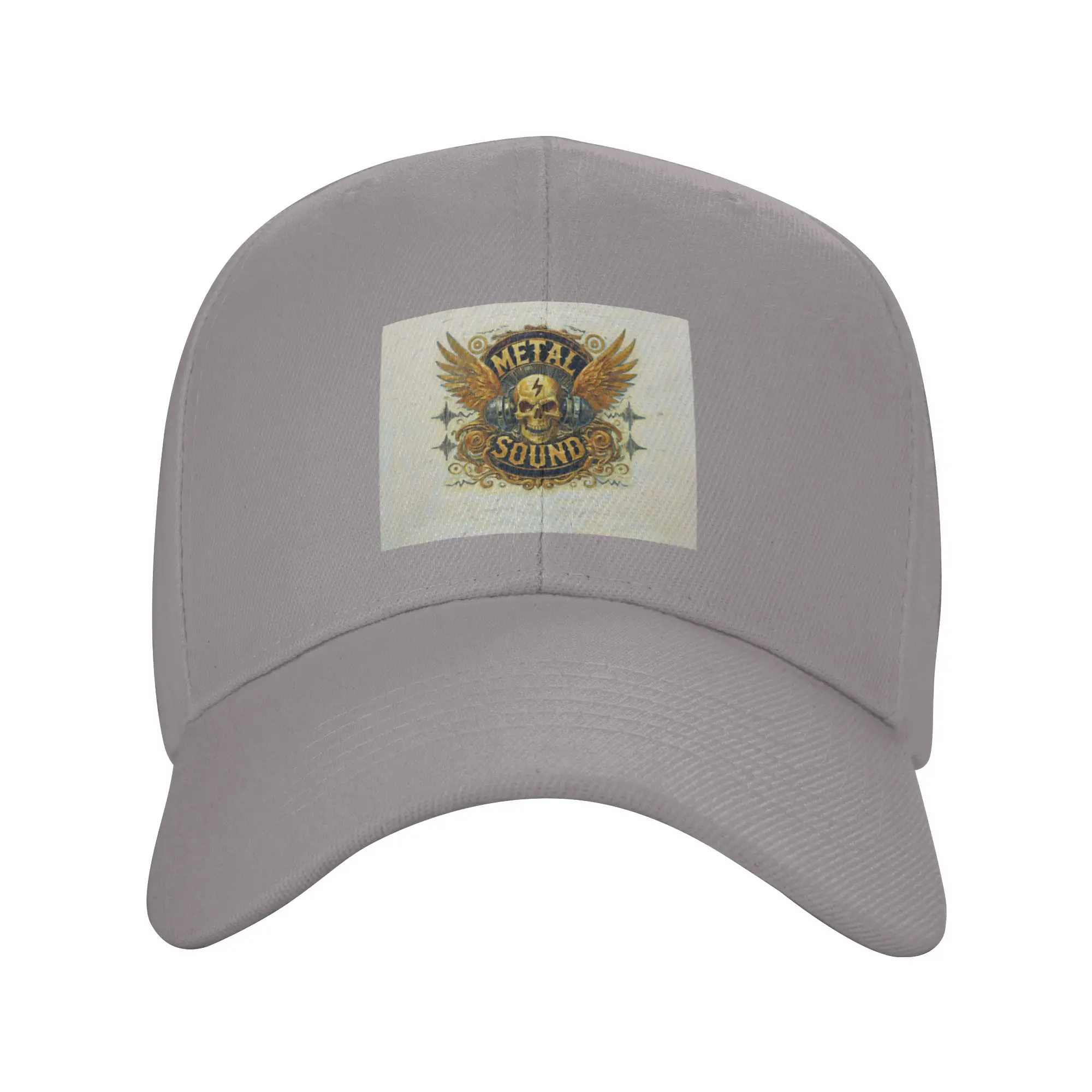 Hot Sale The metal sound makes even a skull fly  Baseball Cap  Washable Caps For Women  Carnival Caps For Women