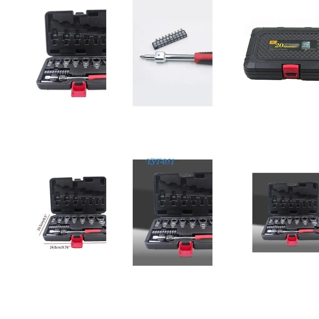 

E15A Wrench Ratchet Handle For Repair Quick-Release Spanners with Non-Slip Handle