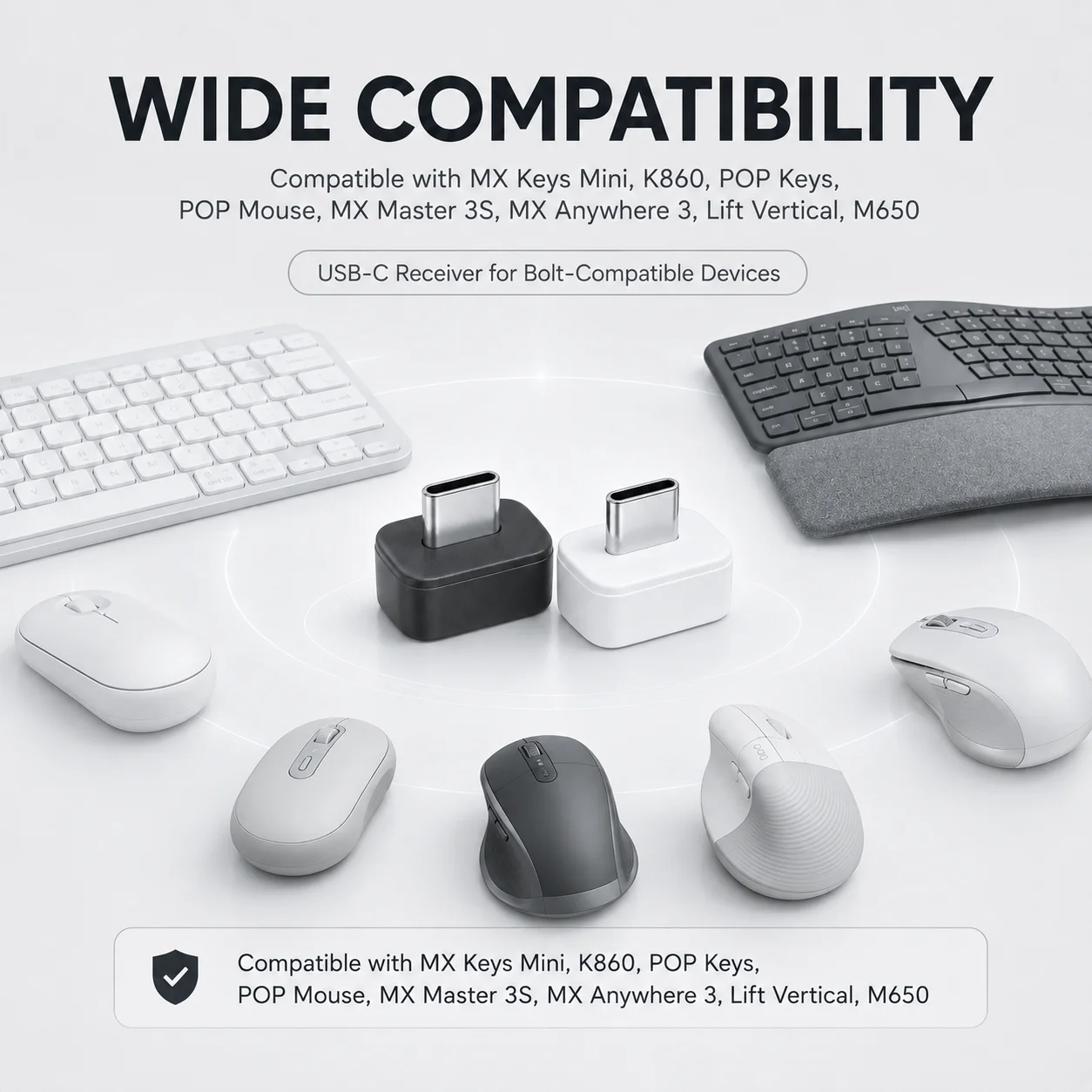 Adaptador Receptor USB-C para  - Logitech Home Cinema avaliação e preço