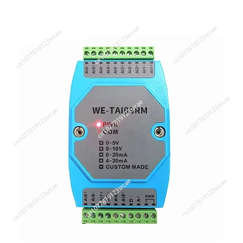 

Industrial 8 Analog Input Serial Port RS485 Data Wireless Acquisition Module