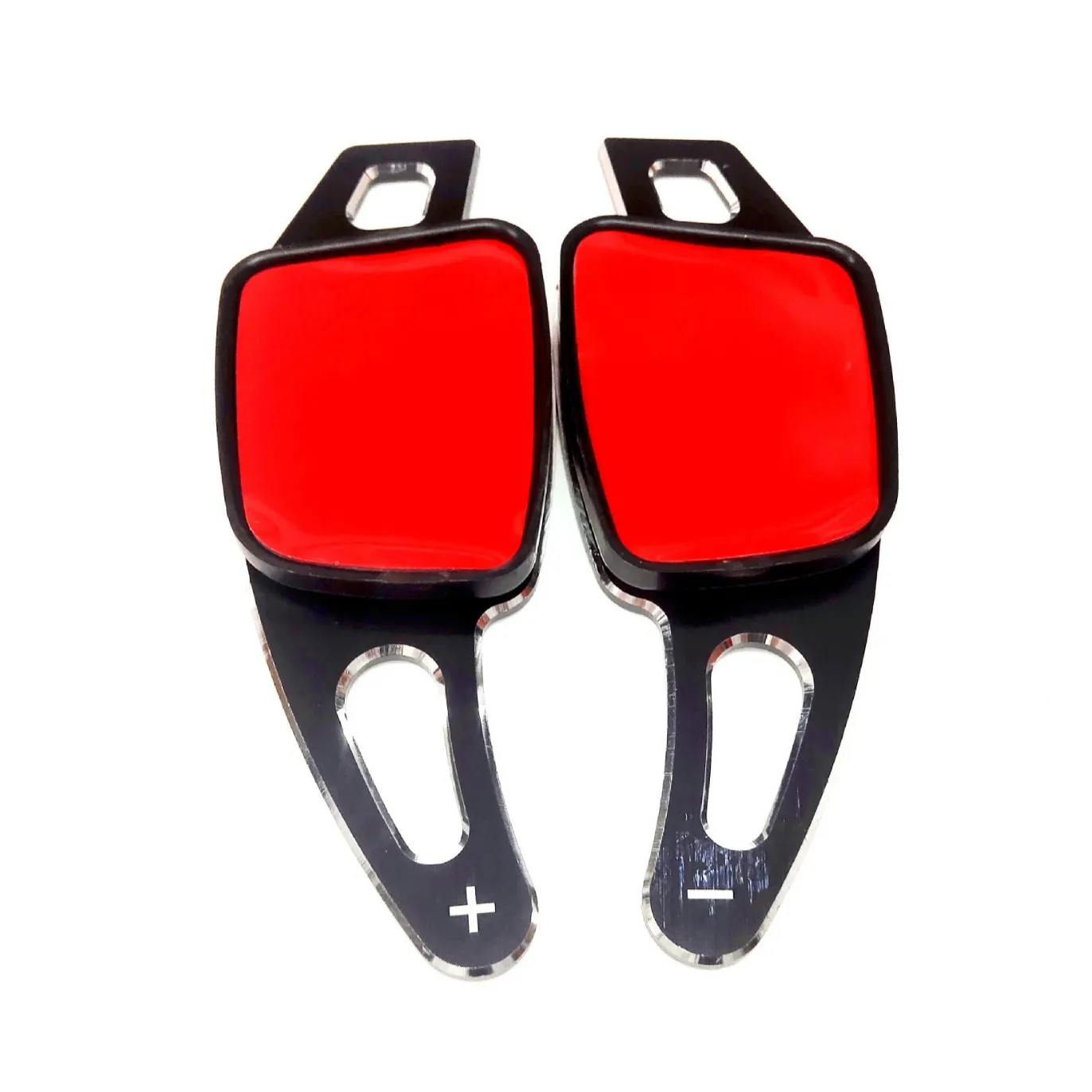 For 17 Audi A4L/A6/Q7/TT/TTS Shift Paddles, Extended Aluminum Alloy Modified Sequins Car Interior Modification