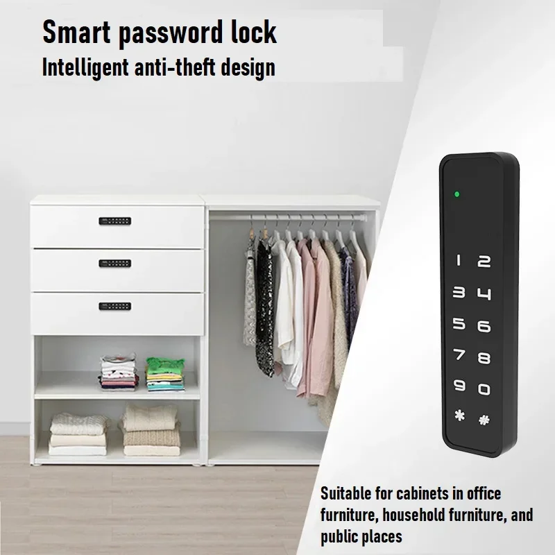 Imagem -03 - Smart Door Lock com Senha Mudando Armários Digital Lock para Sauna Gym Lockers Hotel Gaveta