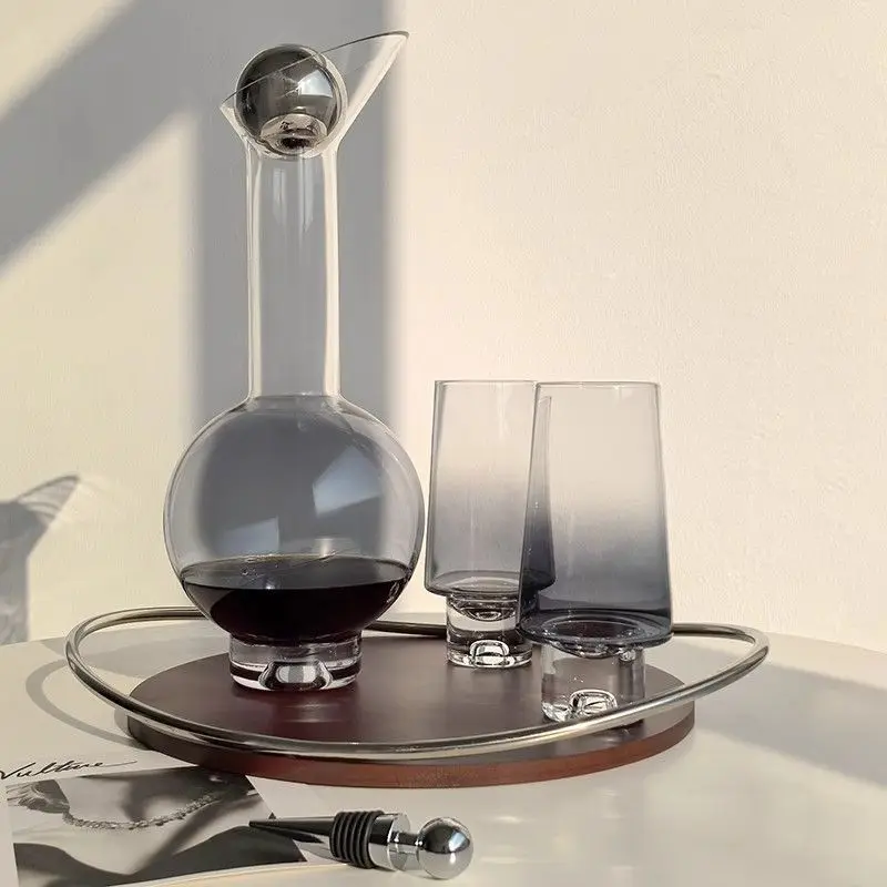 High-value glass kettle, home creative decanter set