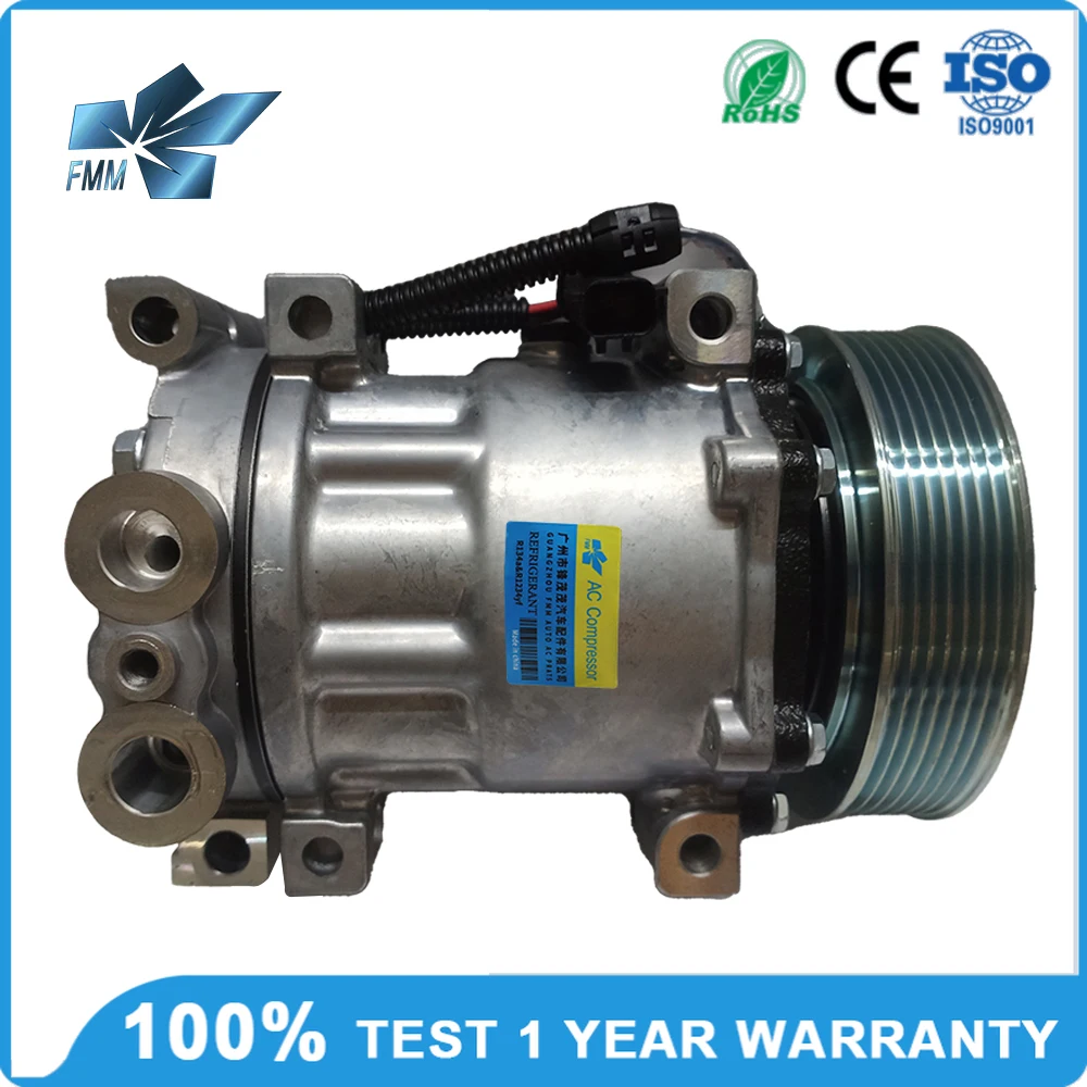 

New 12V Auto AC Compressor 6PK for Dodge Dakota Durango Ram | OE 04849040AD 55055540AC | CO 4785C