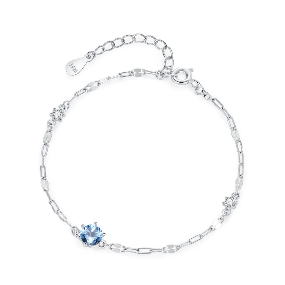 

925 Sterling Silver High Carbon Diamond Womne's Bracelet-925 Sterling Silver Wedding Adjustable Bangle & Valentine's Day Jewelry