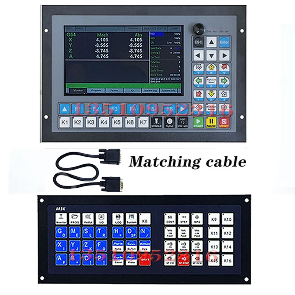 Il kit controller indipendente offline DDCS-EXPERT/M350 CNC 3/4/5 assi viene utilizzato per l' lavorazione e l'incisione CNC, sostituzione DDCSV3.1