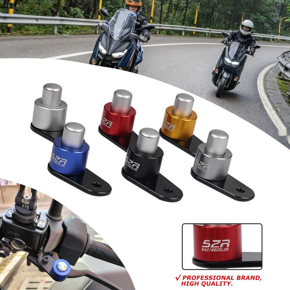 

For YAMAHA NMAX NVX 125 155 XMAX 300 400 250 Motorcycle Parking Brake Switch Ramp Slope Auxiliary Control Lock Stop 6MM Parts