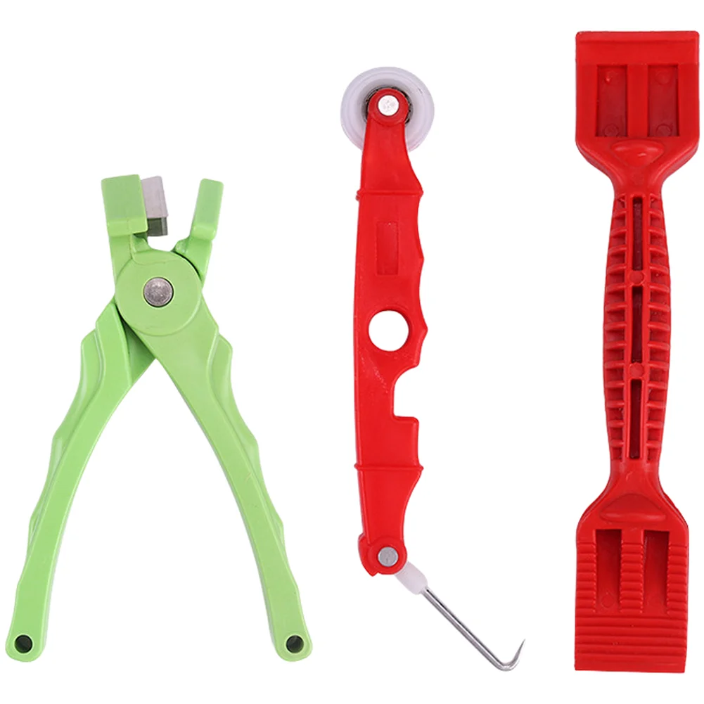 90 Degree V For Notch Rubber Strip Cutting Scissors Sealant Trimming Tool With Shovel Press Wheel Hook For Home Repair Maintenan