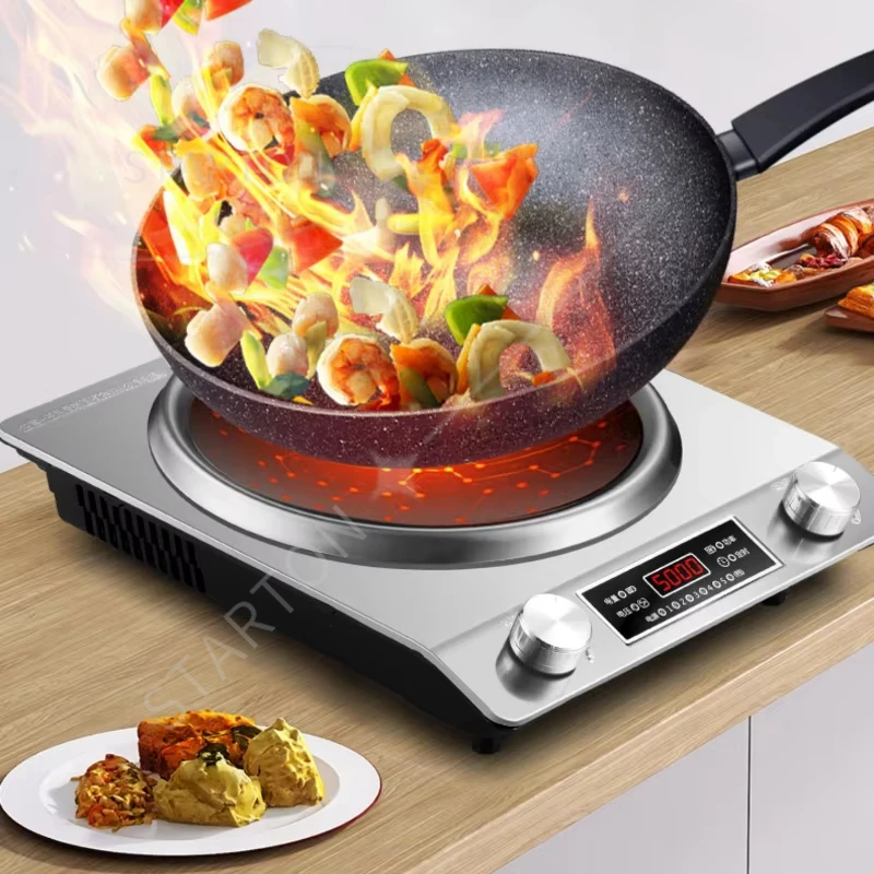 Induction Cooker Domestic Concave  New Commercial Wok All-in-one High-power Induction Cooker