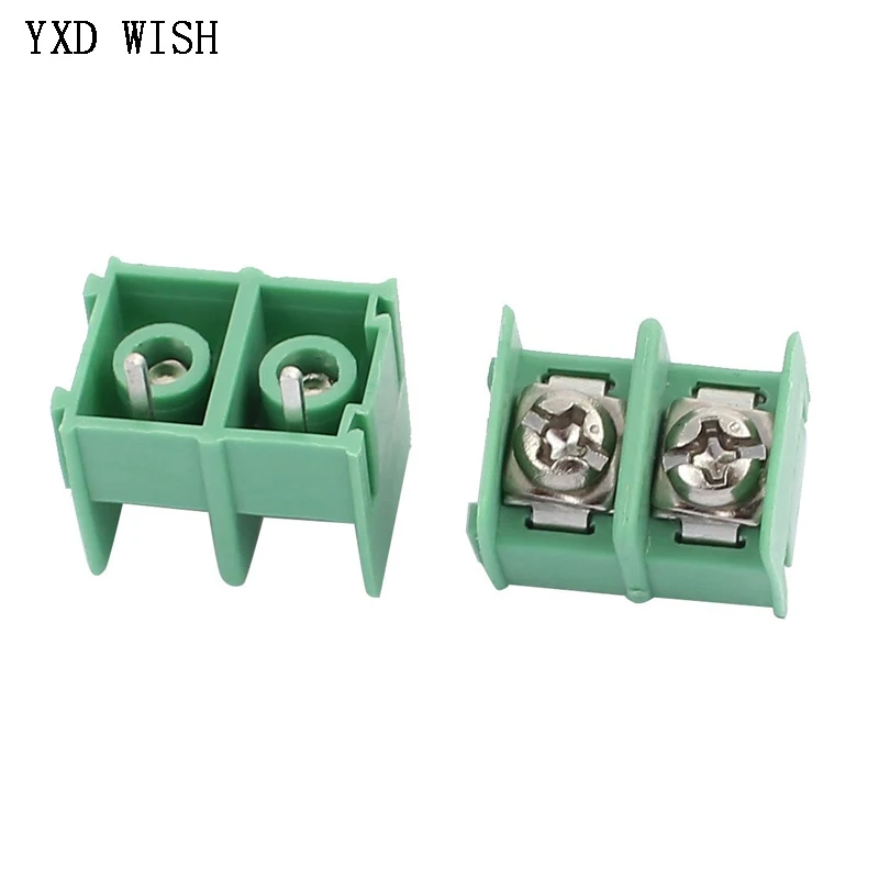 100pcs KF7.62 2Pin 3Pin 4Pin Can be Spliced Screw Terminal 7.62mm Pitch 300V 20A PCB Pluggable Terminal Block Connectors