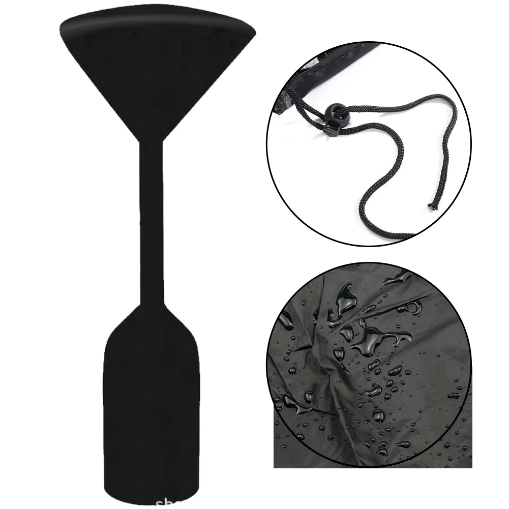 

Patio Backyard Patio Heater Cover Full-length Zipper 210D Oxford Fabric Weatherproof Protection For Patio Heaters