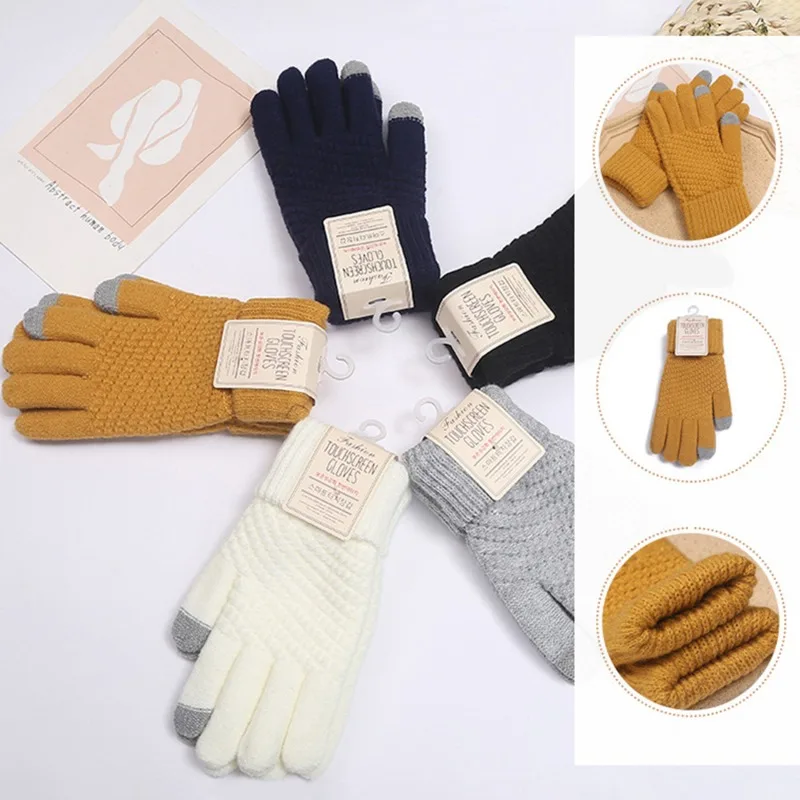 

Зимние теплые водонепроницаемые перчатки с полными пальцами для езды на велосипеде, спорта на открытом воздухе, бега, мотоцикла, лыж, имитация флиса с сенсорным экраном