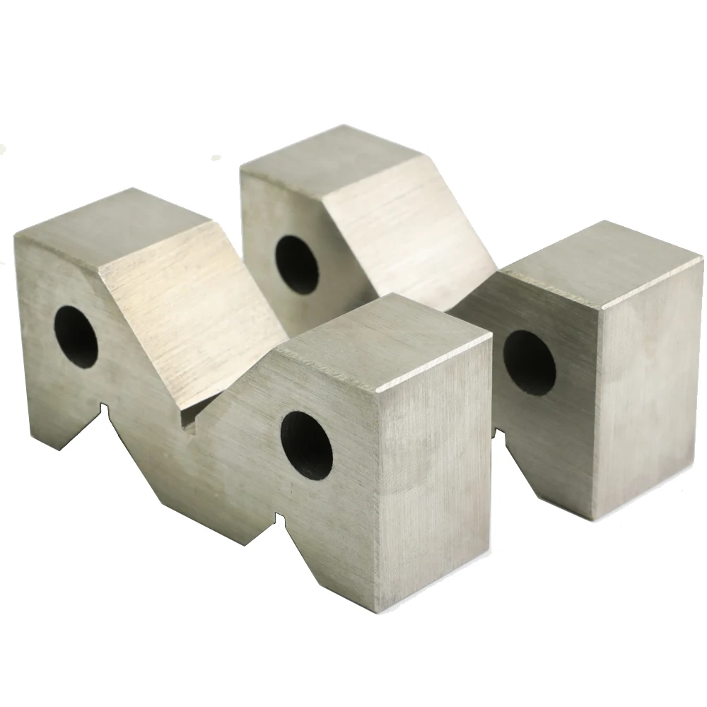 

2Pcs High Accuracy Carbon Steel M Type V-block 50mm For Platform Measurement Tool V block 50mm/75mm