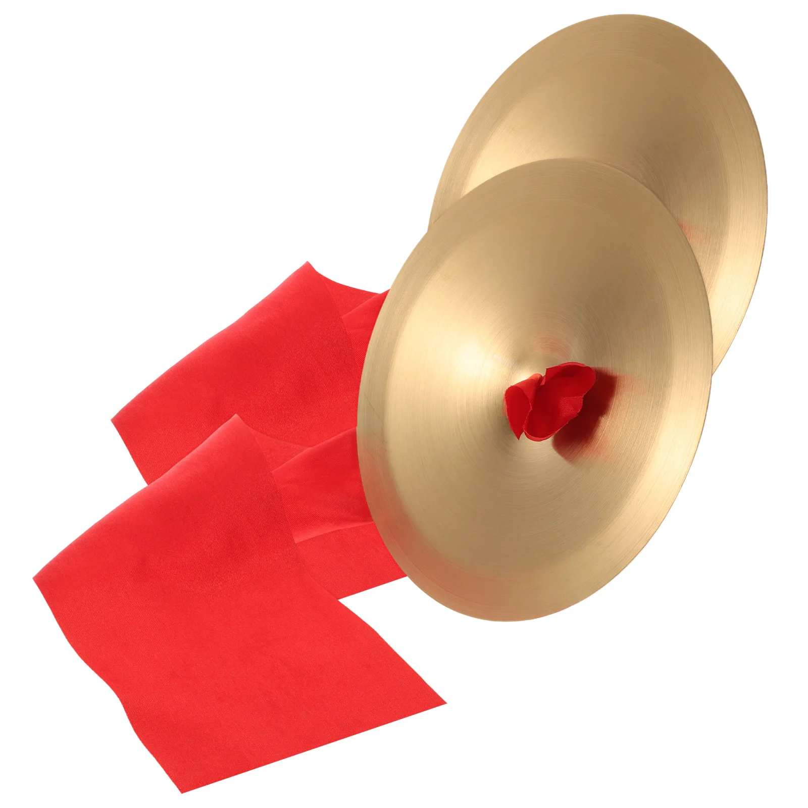 

15CM Copper Cymbals Kids Musical Instruments Clear Sound Preschool Kindergarten H Cymbals Small Size Easy