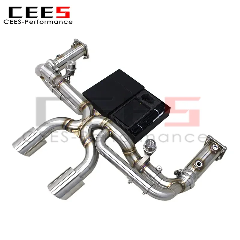 

cees Valved Catback Exhaust Pipe for Porsche 911 991/991.2 Carrera 3.0T 2016+ Stainless Steel Exhaust System Upgrades GT3