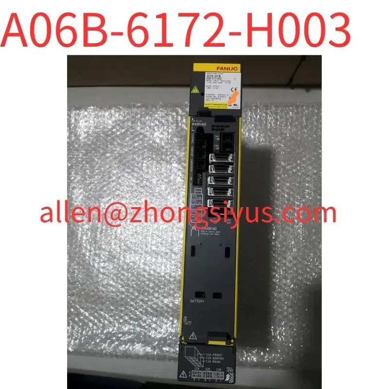 Used Original servo driver A06B-6172-H003