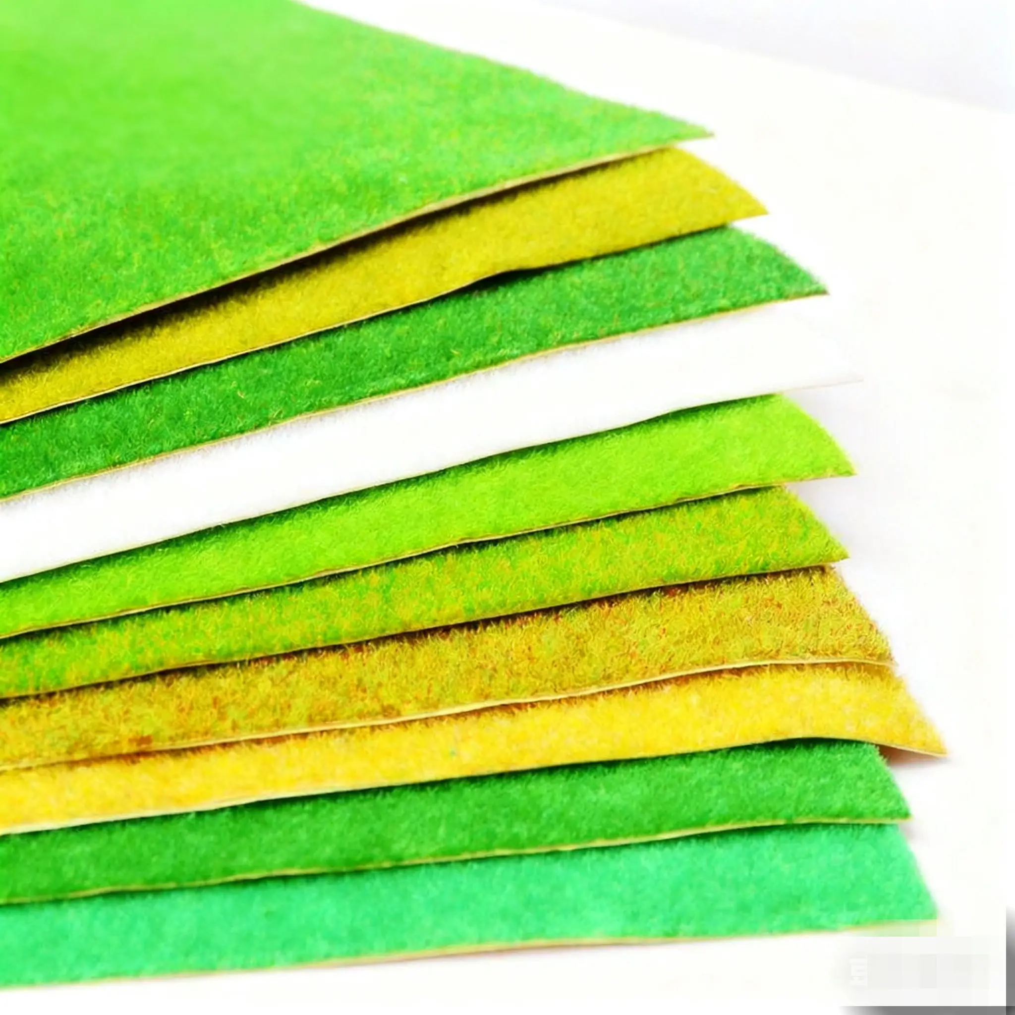 나일론 잔디 모형 잔디 - 건축 모형 모래 테이블 미니어처 풍경 미니어처 장면 제작 재료용 플로킹 잔디