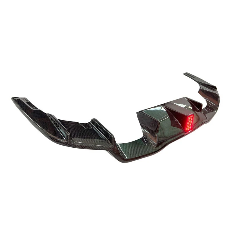 

Damei Automotive KS Style Carbon Fiber Fibre Body Kit Rear Diffuser Lip With Light For M2 M2C F87 2016-2022