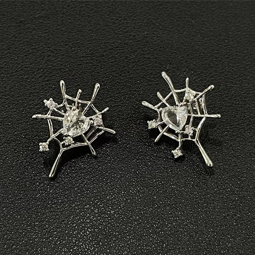 

Spider Web Earrings Witch Jewelry for Women Halloween Accessories Clearance Jewellery