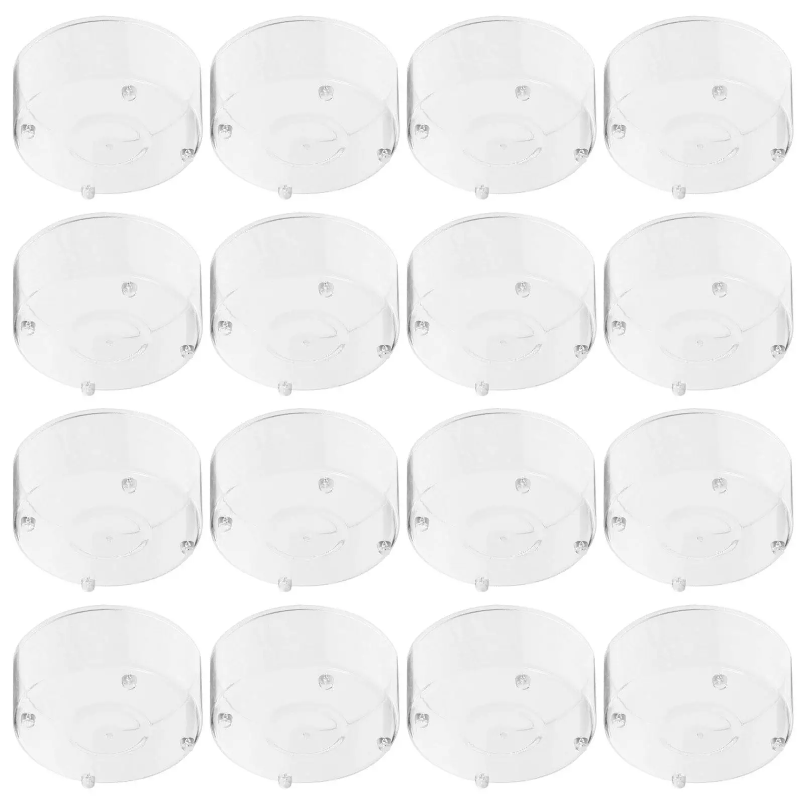 100 Pcs Holders Taper Bulk Vessels Clear Multifunction Cups Empty Votive