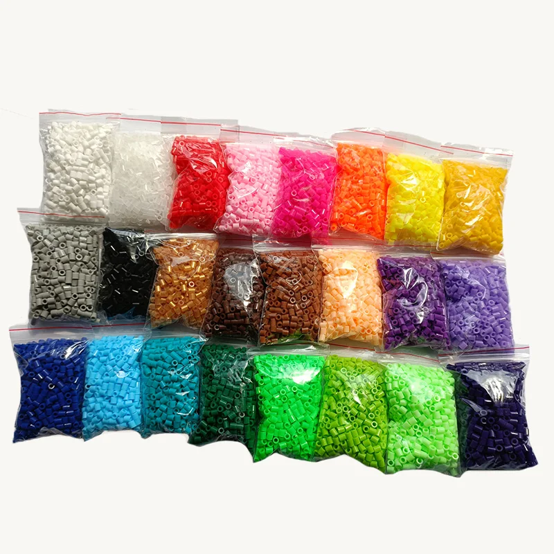 Perle a repasser 500pcs/bag 5mm Beads Pearly Iron Beads for Kids Hama Beads Diy Puzzles High Quality Gift Toy