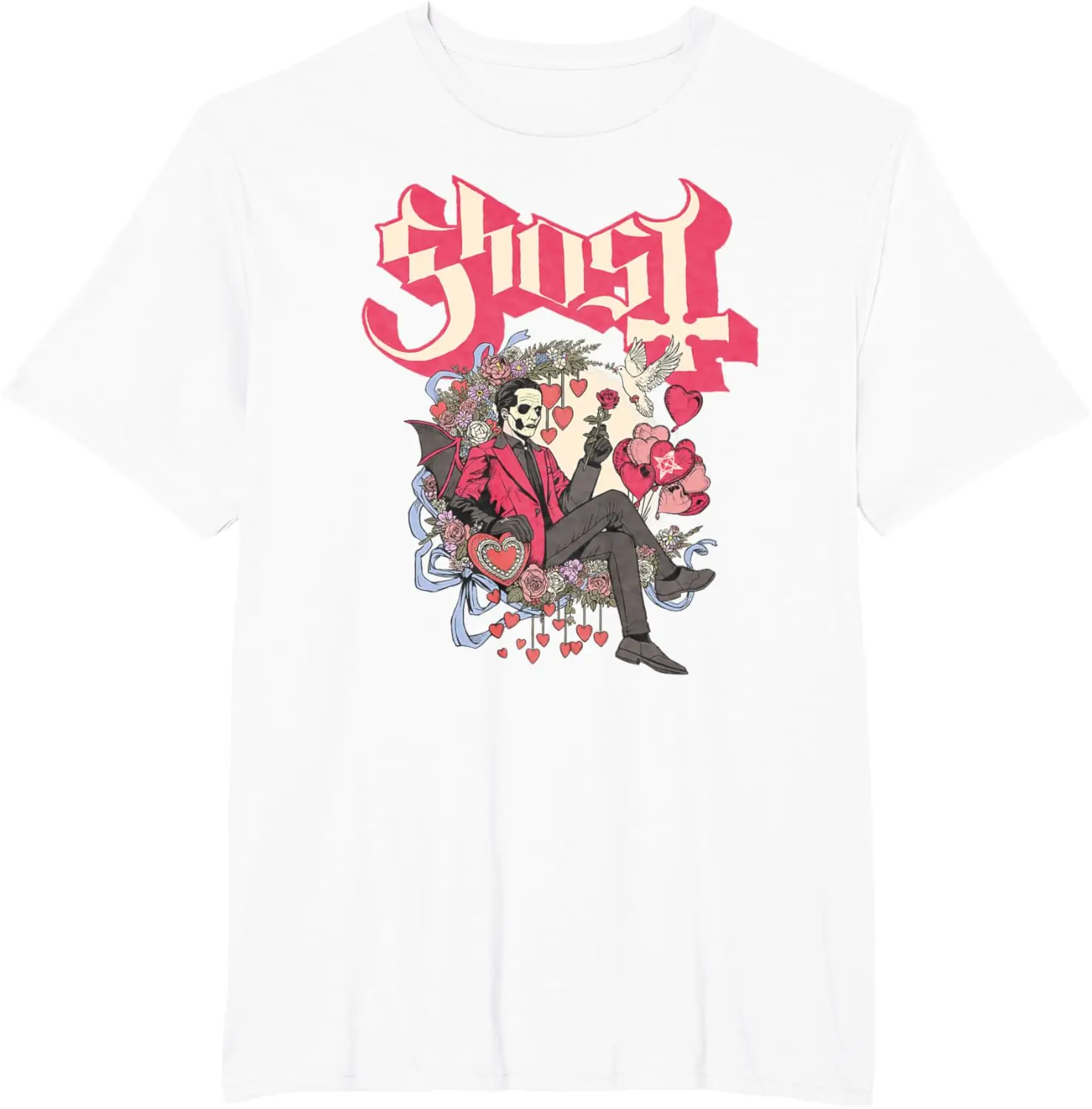 Ghost - Papa Cupid Valentine's Day T-Shirt