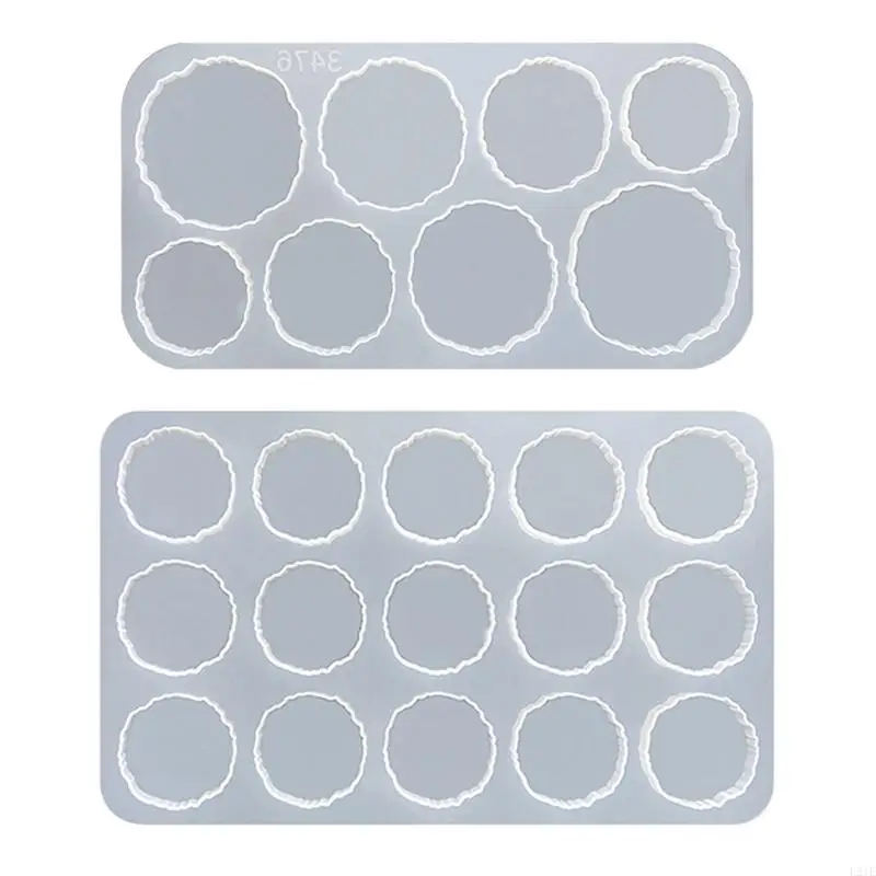 L21E Irregular Round Mold for Resin Casting Resin Molds Epoxy Resin