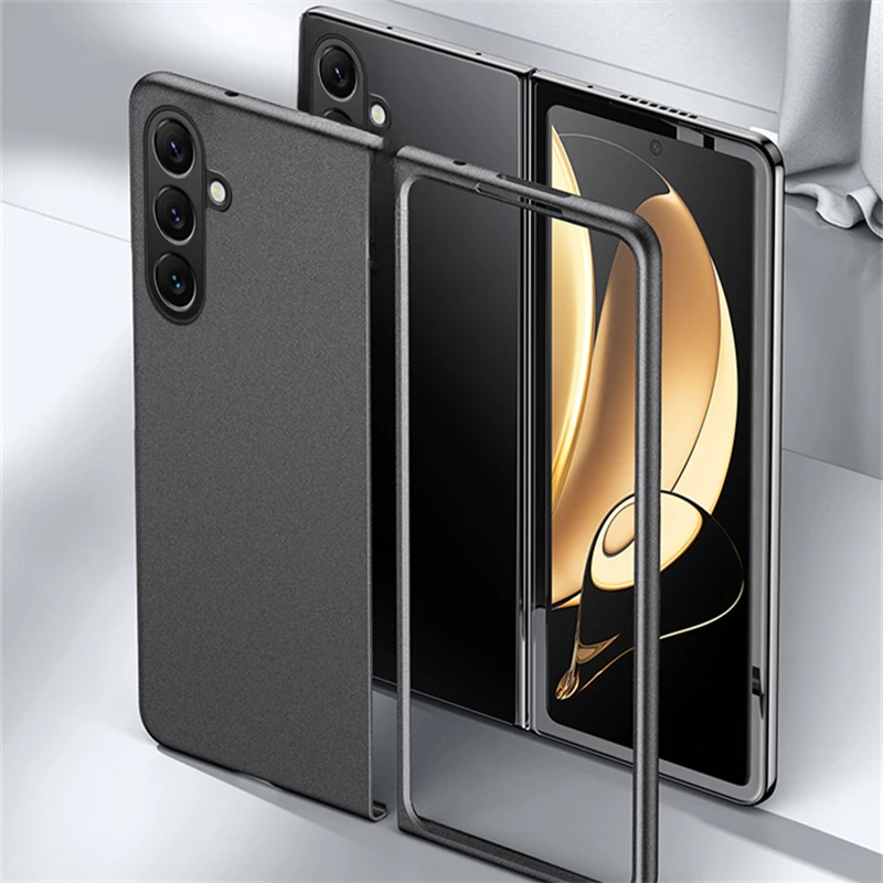 

Чехол Auroras для Samsung Galaxy Z Fold 7 Z Flip 7 FE, однотонный матовый матовый мягкий силиконовый чехол на заднюю панель