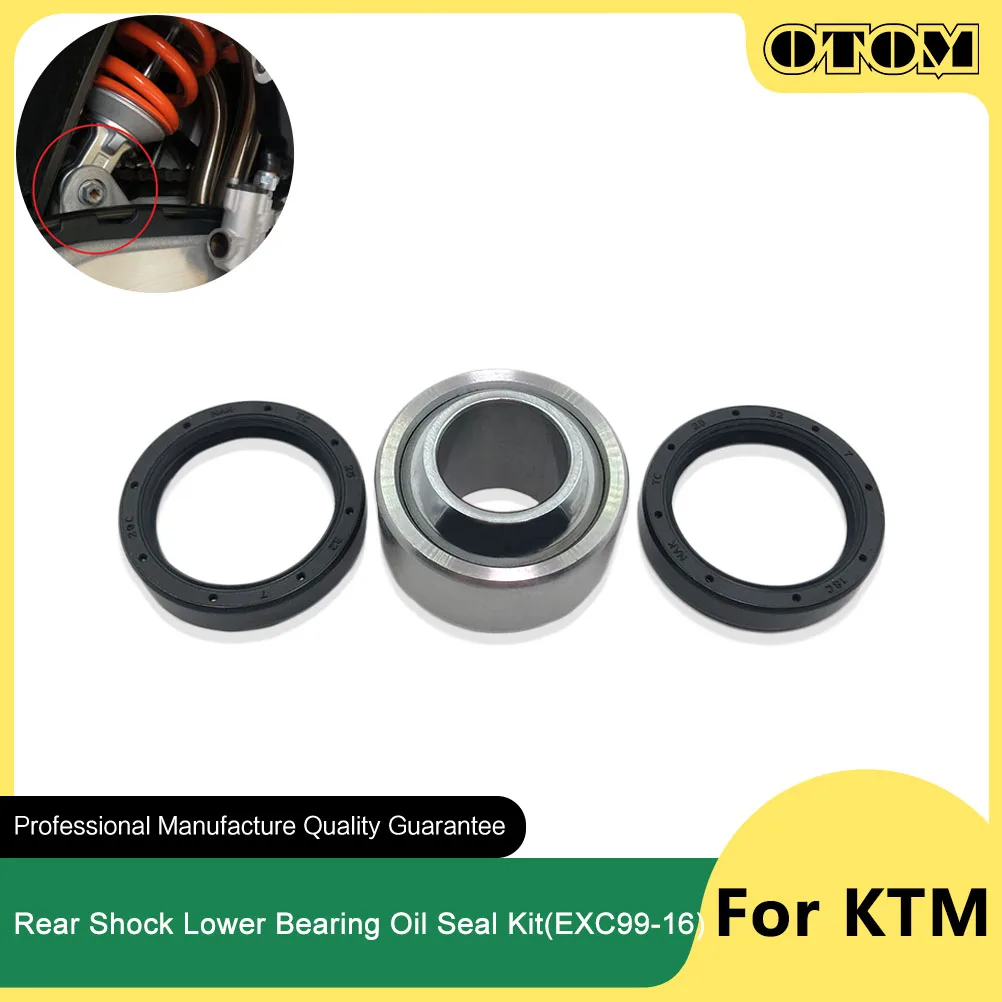 OTOM 1999-2016 Motorcycle PDS Rear Shock Absorber Lower Bearing Oil Seal Kit For KTM HUSABERG SX SXF XCW EXCF EXC SMR FE FS TE