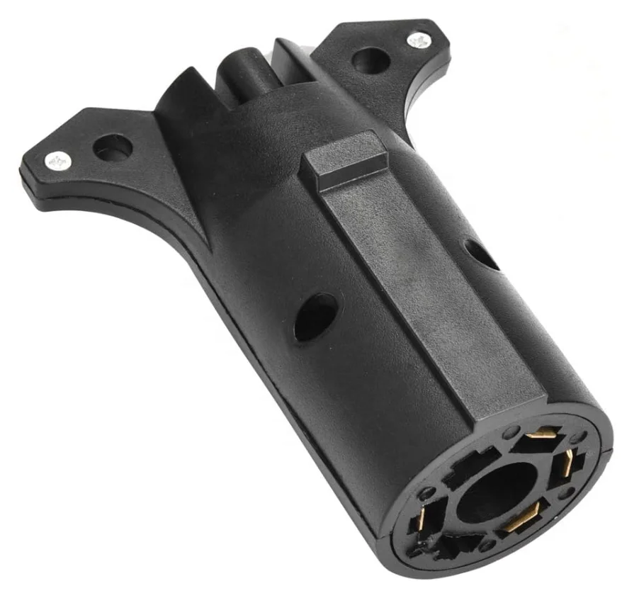 12V 7-to-4-Pin US Standard Trailer Light Converter Adapter