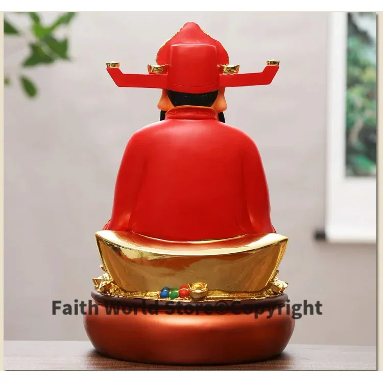 GOOD LUCK HOME SHOP Company open Efficacious Talisman Money Drawing Business booming luck Gold CAI SHEN God of wealth statue