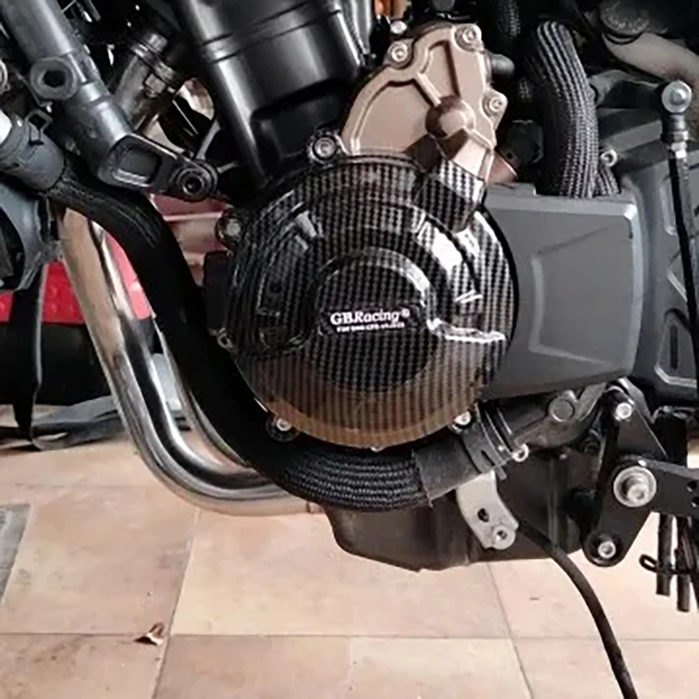 For CB500X CB500F CBR500R 2019 - 2026 & NX500 ADVENTURE SPORT 2024 2025 2026 Engine Protective Cover Carbon Fiber Printing