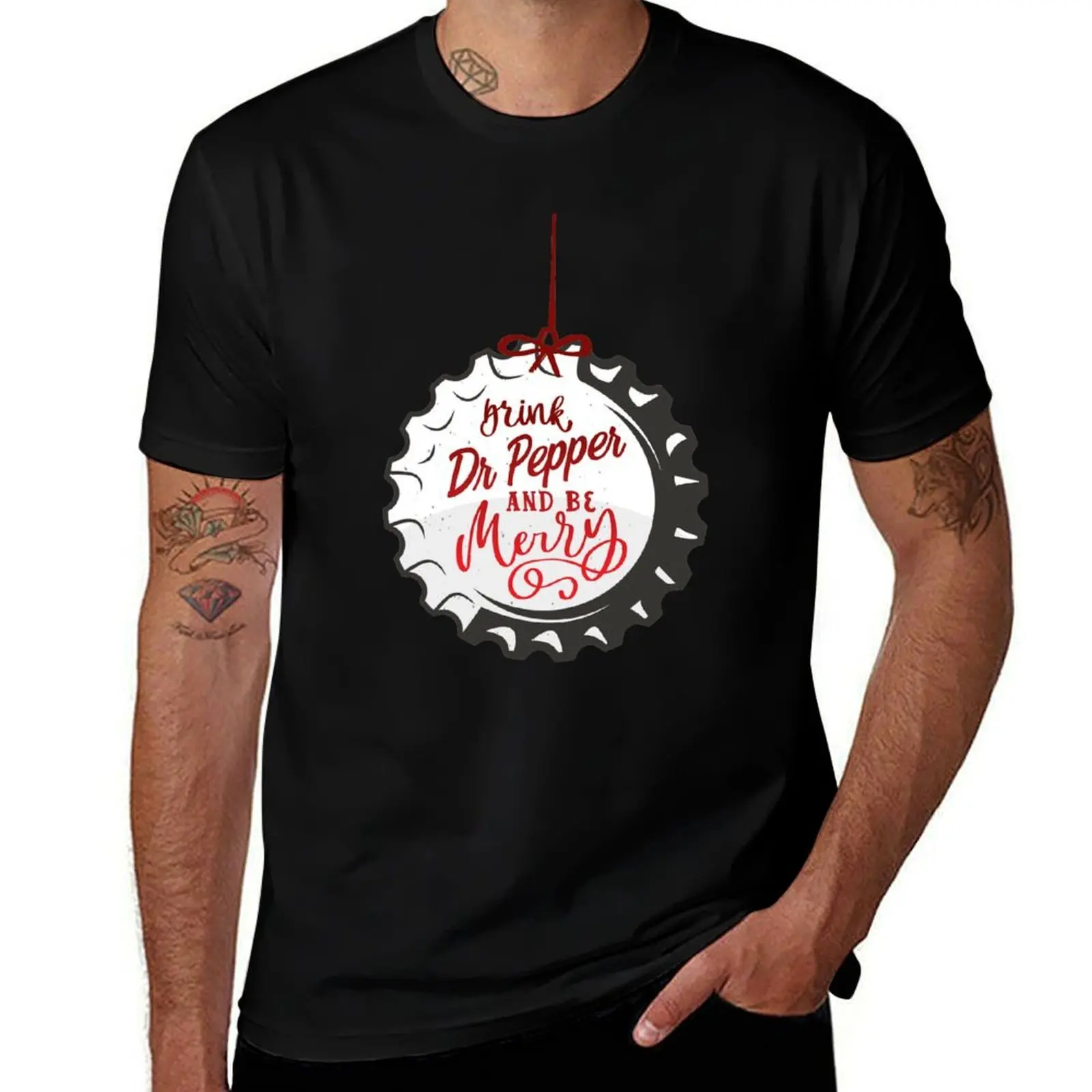 

Dr Pepper & Merry T-Shirt Quick Dry Outdoor Sports T-Shirt