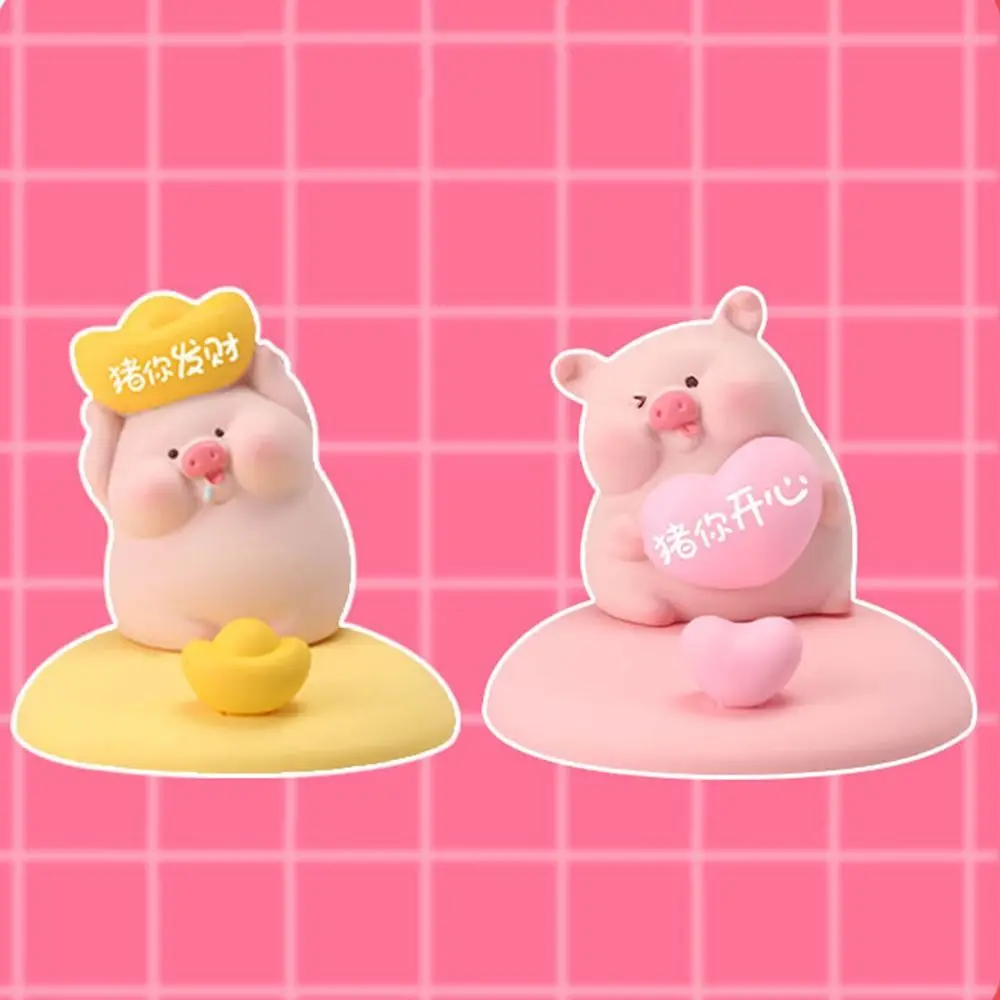 Creative Pig Phone Holder Pig Shaped Lovely Cute Pig Phone Rack Portable Slot Design Cartoon Pig Phone Stand Desktop Decoration